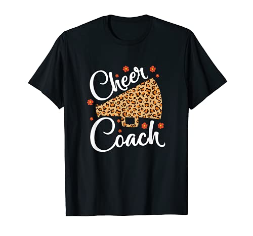 Cheer Coach Cheerleading puntelli carino tifo per allenatori Maglietta