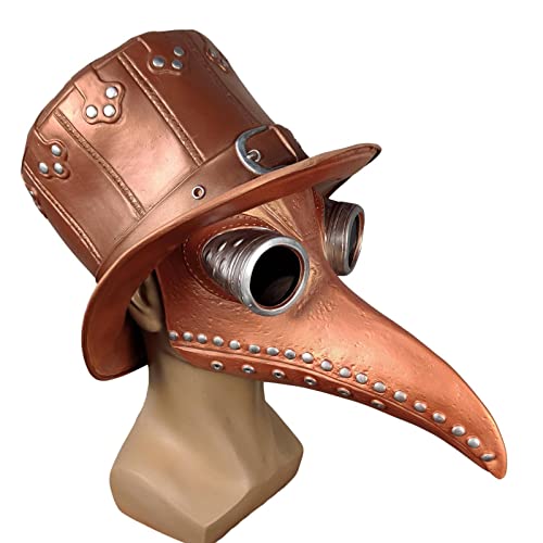 NC Halloween masker Proboscis snavelmasker Stegosaurus pestdokter masker Steampunk gothic Cosplay Party Kostuum Accessoires Pros - Image 6