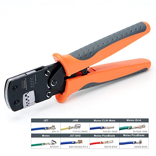 Icrimp Iws-3220M Micro Connector Pin Crimping Tool 0.03-0.52Mm² 32-20Awg Ratcheting Crimper For D-Sub,Open Barrel Suits Molex,Jst,Jae #TOP1