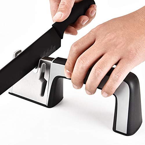 Afilador rápido de mano pour couteau de cuisine et outil de coupe
