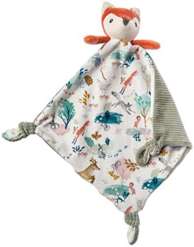Image of Mary Meyer Little Knottie Lovey Security Blanket, 10 x 10-Inches, Fox