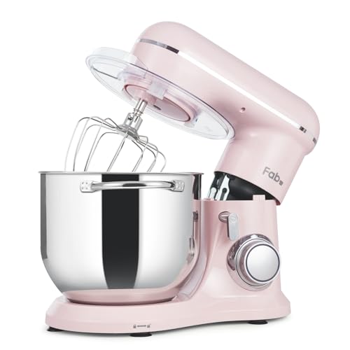 Fab Batidora Amasadora Profesional 8L 2000W, Amasadora de Pan y Repostería, Robot de Cocina Alta Capacidad con 10 Velocidades, Incluye 3 Accesorios, para Uso Intensivo en Hogares,Kitchen in the box