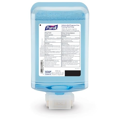 Image of Purell ES10 Foam Soap Refill, Fragrance Free, 2ct x 1200 mL - 8383-02