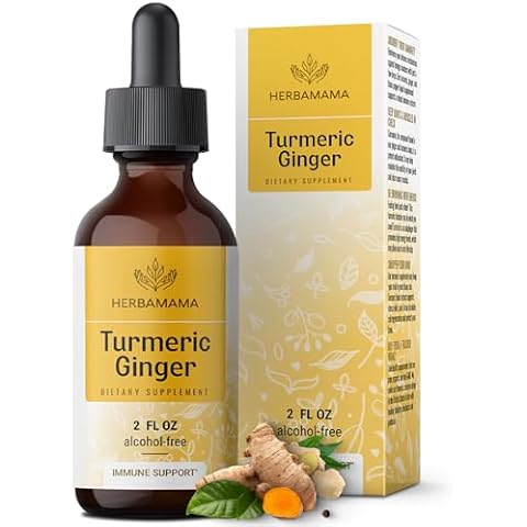Turmeric Ginger Drops - Organic Tincture Cover