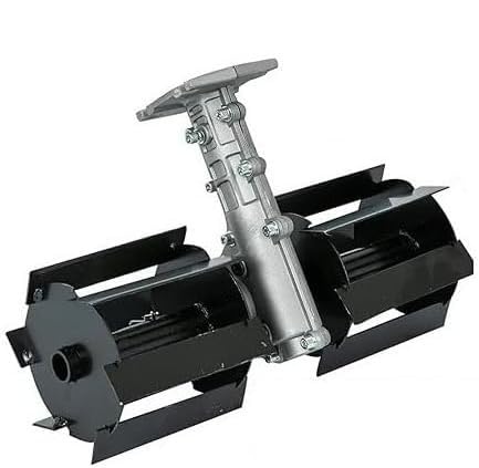 Gruppo Zappetta Ø26 per 5x5mm Quadrato Ruota di Terra Coltivatore Zappa Taglierina Lame tosaerba Testa di Trasferimento di scavo Ingranaggio Zappette per Tagliaerba - Motozappa - Motocoltivatore