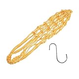 Toddmomy Papageien Futterbeutel Spielzeug Aus Nylonnetz Und Edelstahl Langlebige Futternetztasche Für Bauernhof Und Vogelladen Geeignet Für Haustier Papageien