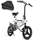 🚴【Energy-saving Battery】36V 6.4 Ah Removable Battery design is easy to charge at home or office. Charging time only takes 3-4 hours, and the maximum driving distance can reach 20 miles in pedal assist mode.This electric bike has UL2849 certified. 🚴【F...