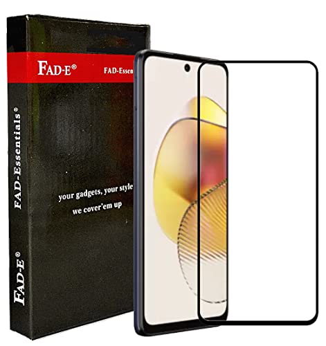 Image of FAD-E AD-E Tempered Glass Screen Protector Guard for Motorola G73 5G / Moto G73 5G (Transparent)