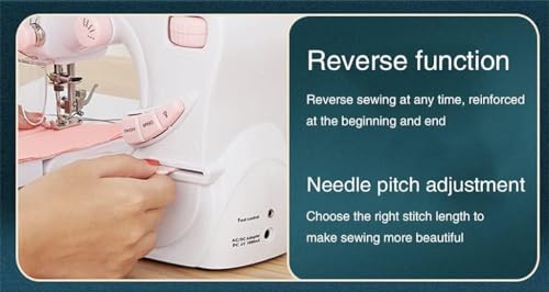 Draagbare handnaaimachine Stitch Naai Handwerken Snoerloze kledingstoffen Stitch - Image 5