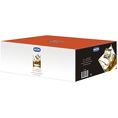 Conjunto Deunto de Copos Rocks Classic com 6 Peças, Mor, 300 ml