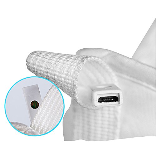 Fiber Optic LED Light up Shoes for Kids, Men and Women, Lightweight Sneakers USB Charging Glowing Party Shoes (US3