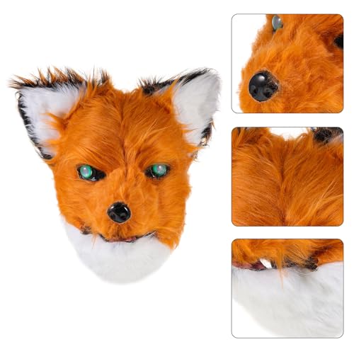 Masque loup effrayant Halloween mobile pour jeu de rôle réaliste - 4