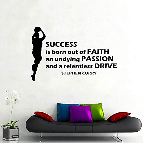 Pegatinas De Pared Stephen Curry Para Deportes Gimnasio Mobiliario Decorativo