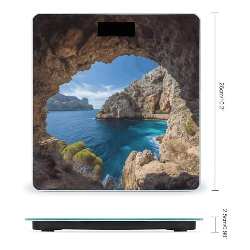Balanza digital para cuerpo con vidrio templado RLDOBOFE miniatura 2