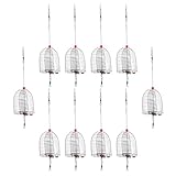 Cage à carpes pour la pêche – fabriquée en acier inoxydable de haute qualité pour une utilisation durable, cage à appâts pour carpes