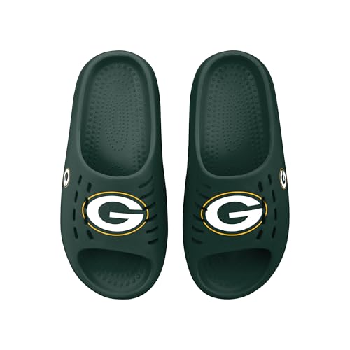 Image of FOCO Men's NFL Team Big Logo Molded Chunky Slide Sandals