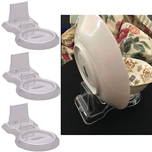 HOHIYA Tazza e piattino espositore per tazza da tè...