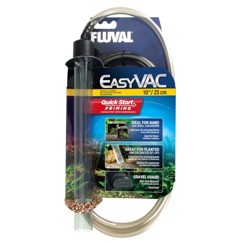 Fluval EasyVac Compact Aquarium Gravel Cleaner for...