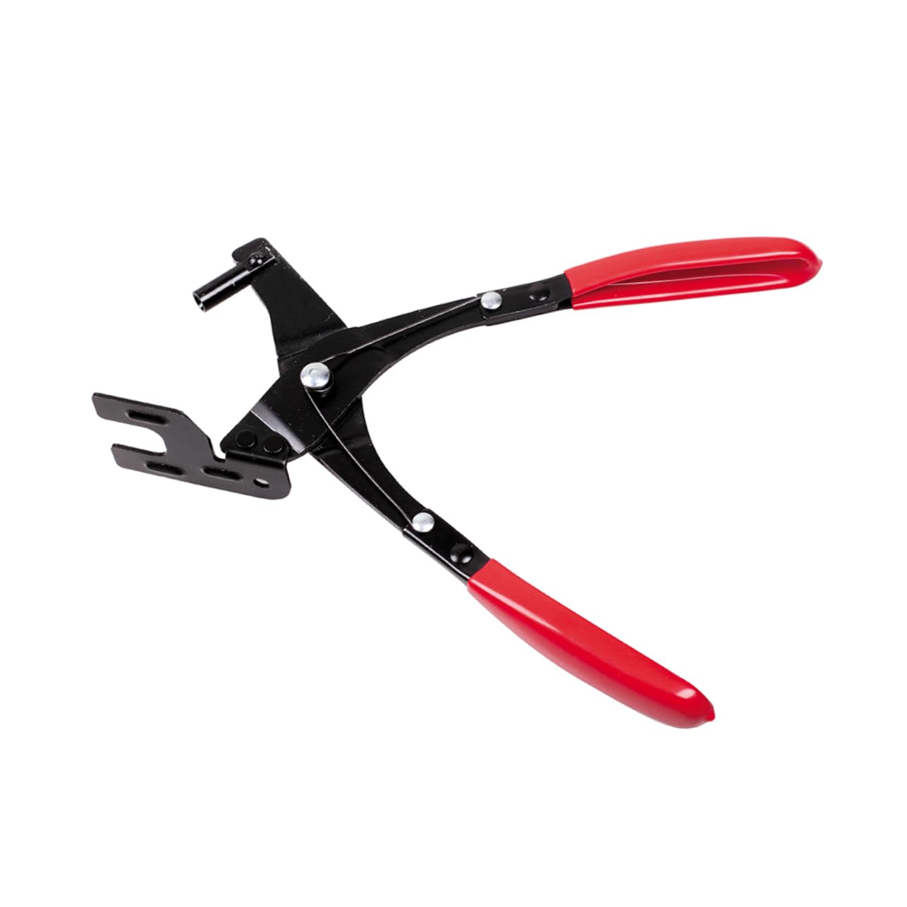 Hemobllo Pinza per Rimozione Gancio Scarico Auto Strumento per Separare Staffe dal Cuscinetto in Gomma Pinza Regolabile per Sistemi di Scarico Auto e Camion