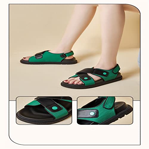 Sandals Women Color Matching Women Sandals Casual Non-slip Beach Women's Sandals4