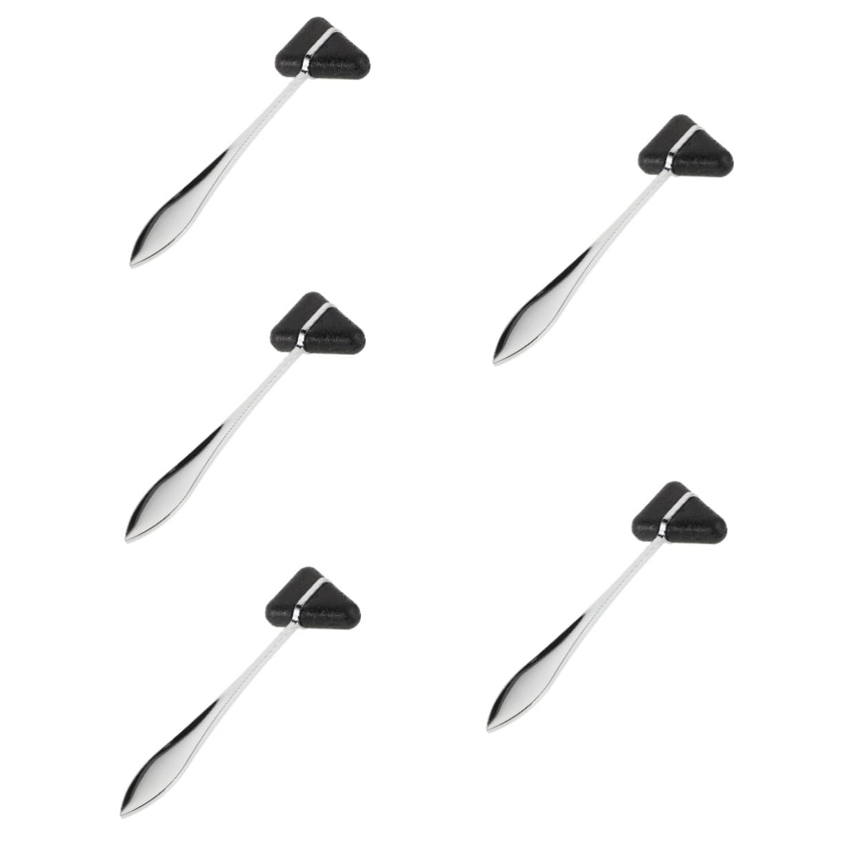 ULTECHNOVO 5 Piezas Martillo Neurológico Inoxidable para Pruebas Médicas Martillo Clínico y de Limpiar Herramienta de Evaluación para Exámenes de Pacientes y Clínicas