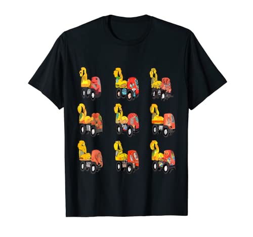 Bagger LKW T-Shirt Cover