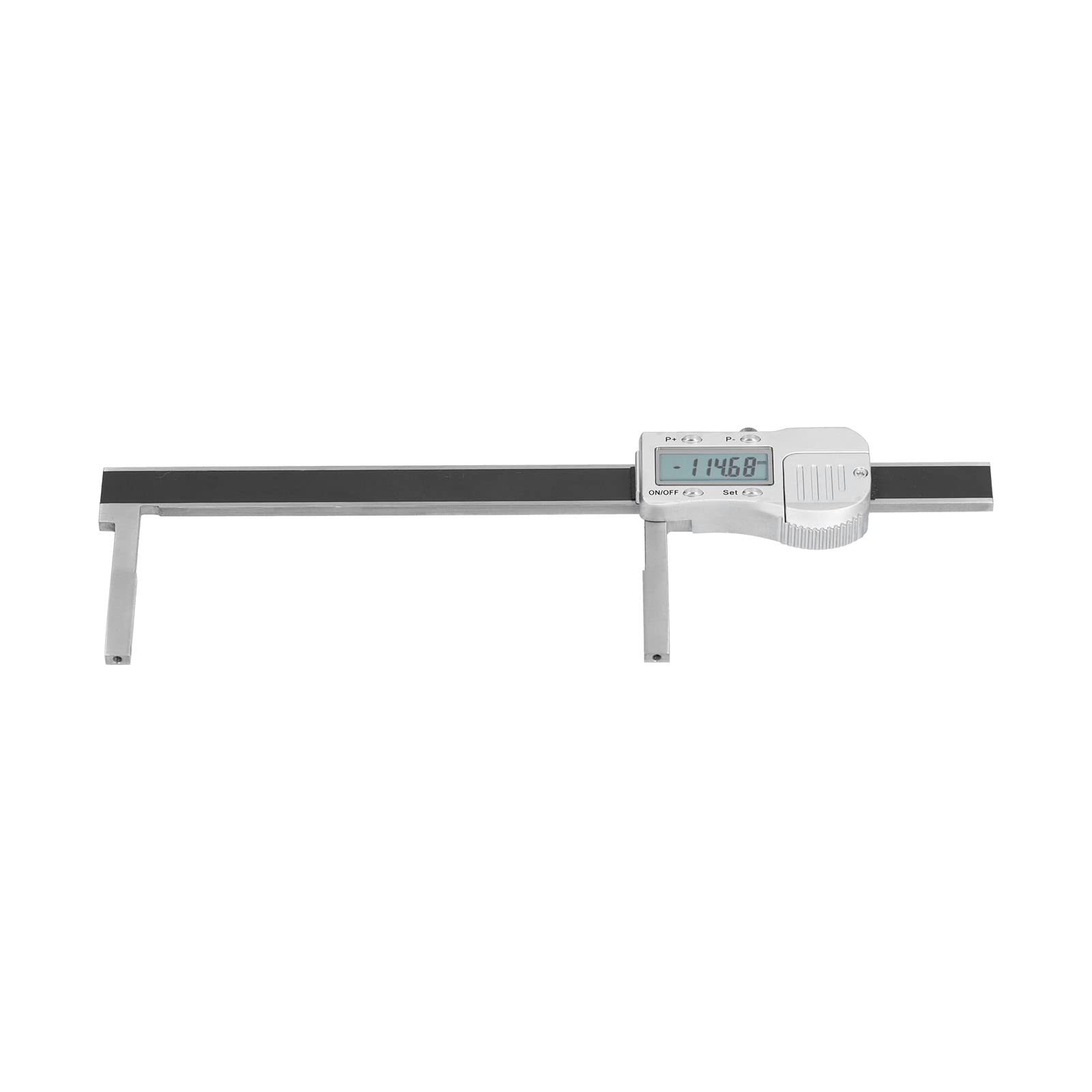 Aramox Elektroniczna Suwmiarka Cyfrowa Suwmiarka Cyfrowa ze Stali Nierdzewnej 0-150 Mm Odczyt 0,01 Mm dla Pomiaru Wewnętrznej średnicy Zewnętrznej i Głębokości w Warsztacie Obróbczym