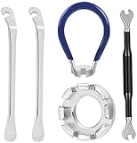 【Speichenkappen】: Ein Speichenschlüssel kann für 14 Gramm Speichen verwendet werden. Der Universal-Speichenschlüssel ist für meist Arten von Rädern geeignet.