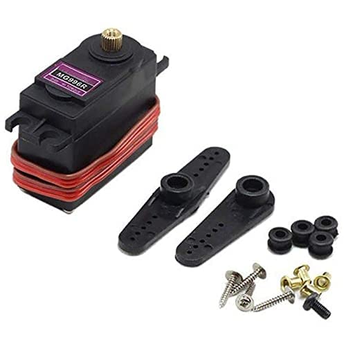 Image of MG996R Digital Metal Gear Servo Motor | 180 Rotation 11kg-cm High Torque | 4.8-7.2V PWM Servo for Robotics, RC Vehicles, Robotic Arm, Automation & DIY Electronics