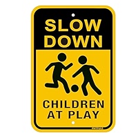 Slow Down Kids And Pets At Play Sign - Claim Your 10% Discount - View #10
