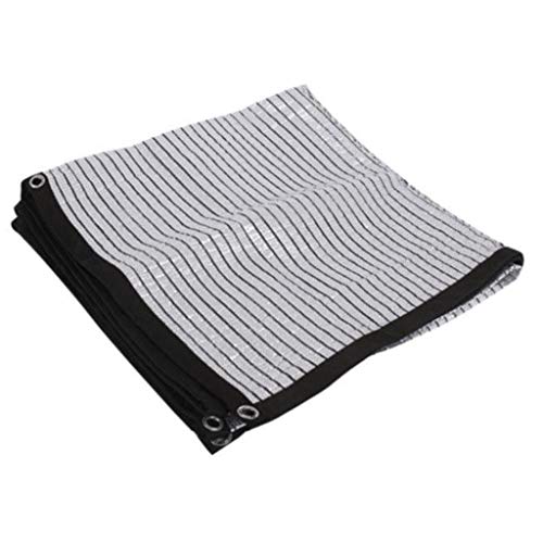YYQXLZ Shading Net Ground Sheet Covers Aluminum Foil Heat Insulation Shelter Tarp Tarpaulin Sunscreen Cool DownRoof Balcony Outdoor (Color : Silver, Size : 1mX6m)