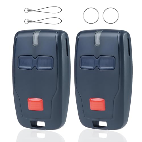 2 Piezas Mando Garaje BFT Clonador 433,92MHz Rolling Code, Compatible con BFT Mitto 2, Ghibli, Kleio, TRC 2, RCB2, Control Remoto Universal para Puertas Automáticas y Garajes, Programación Fácil