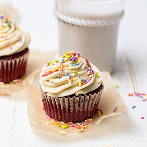 Colorkitchen Rainbow Sprinkles 2 Lb Bag - Natural Ingredients | Artificial Dye-Free | Gluten-Free | Non-Gmo | Vegan | Plant-Based | Kosher | Soy-Free #TOP4
