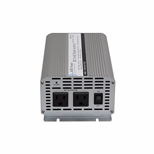 Aims Power 1250 Watt / 2500 Watt Peak Dc To Ac Power Inverter, Economical #TOP1