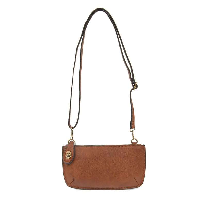 Image of Joy Susan Women's Fashion Purse Mini Crossbody Wristlet Clutch Handbag - Dark Maple