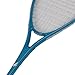 SPYMINNPOO Squash Racket, Lightweight Oversized with Transparent Strings Pre Tensioned Oversized Racket Face and Power Versatile for Squash Courts Parks Beach (Blue)