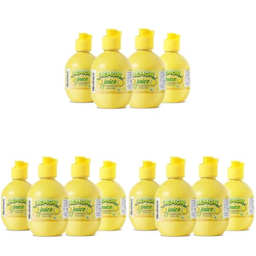 Image of Fruitaco Lemon Juice Concentrate 1000 ml (250ml x 4) (Pack of 3)