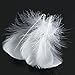 Plumas blancas, 300 piezas de artesanía natural Plumas de ganso para disfraces,...