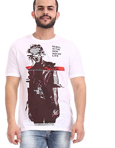 Image of Colt Men's Printed Regular Fit T-Shirt