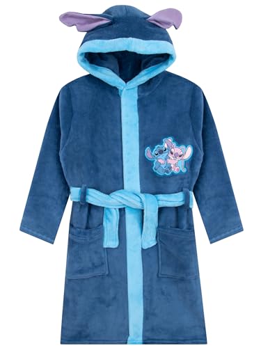 Disney Stitch bathrobe for girls | Lilo and Stitch girl dress | Angel dress | Fleece bathrobe |...