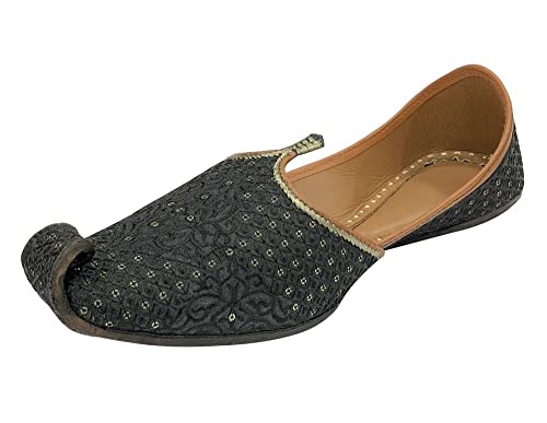 Punjabi Jutti for Men Mojari Sherwani Shoes for Wedding Handmade Ethnic Juttis for Men's