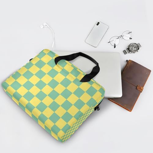 Funda para laptop portátil 15.6 pulgadas amarillo y azul miniatura 7
