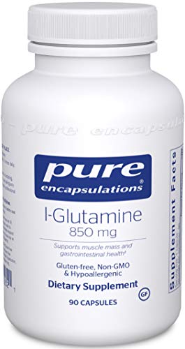 Pure Encapsulations - l-Glutamine 850 mg - Hypoallergenic Supplement Supports Muscle Mass