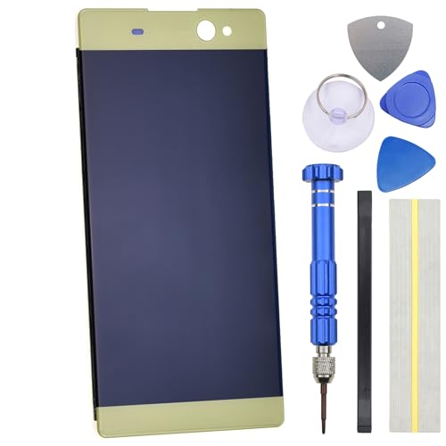 Lime Gold Display Assembly for Sony Xperia XA Ultra F3212 IPS LCD Screen with Toolkit