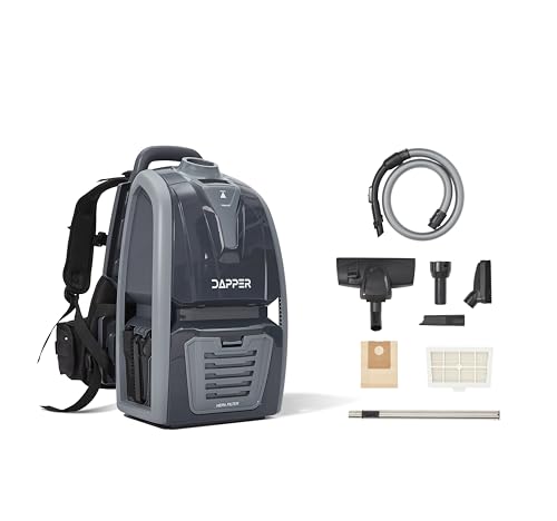 Dapper 1200W HEPA Backpack Vacuum