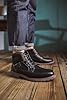 HoaloX Men's Large-Size Ankle Boots - Vintage Brit... #4