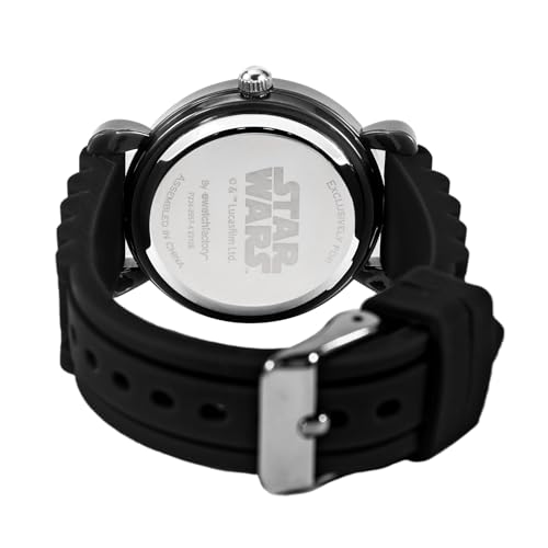 STAR WARS Kids' Plastic Time Teacher Watch, Analog Quartz Silicone Strap Watch2