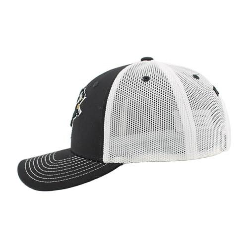 Image of ZHATS NHL Unisex-Adult NHL Officially Licensed Adjustable Snapback Hat Dakota Icon Team Color