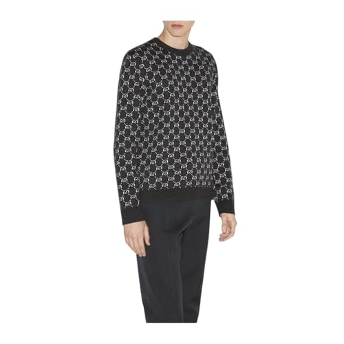 Gucci Wool Jacquard Sweater with GG Shadow2