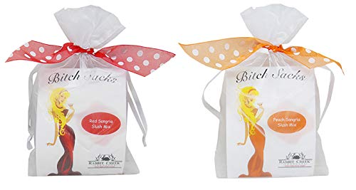 Rabbit Creek Frozen Cocktail & Slush Mix Variety Pack of 2 â€“ Peach Sangria and Red Sangria Cocktail Mix